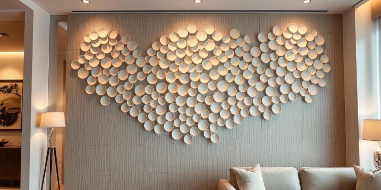 Lamele ścienne na płycie