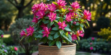 Rododendron w donicy